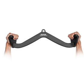 VEVOR LAT Pulldown Bar Tricep Handle Attachment V-bar Cable Machine for Home Gym