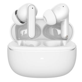 Wireless Bluetooth Noise Reduction In-ear Headphones (Option: White-ENC Noise Cancellation)
