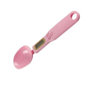 Kitchen Scale Measuring Spoon Scale (Option: Pink)