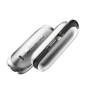 Bluetooth Headset - High Sound Quality Wireless Binaural Mini In-ear Sports Noise Cancellation (Option: Argent)