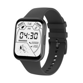 P25 Full-touch Heart Rate Monitoring Sports Smart Bracelet (Option: Black-Watch)