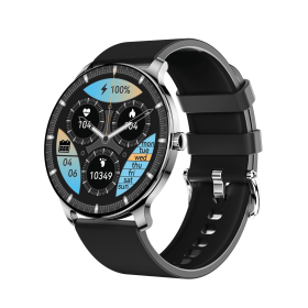 Ultra Slim Smart Watch For Men Women, 1.43 AMOLED Screen Fitness Watches ,  LP67 Outdoor Watch For Android Ios (Option: Black)