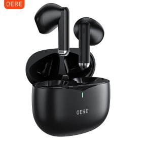 QERE E28 TWS Bluetooth 5.3 Wireless Earbuds 60ms Low Latency IPX5 Waterproof (Option: Style2)